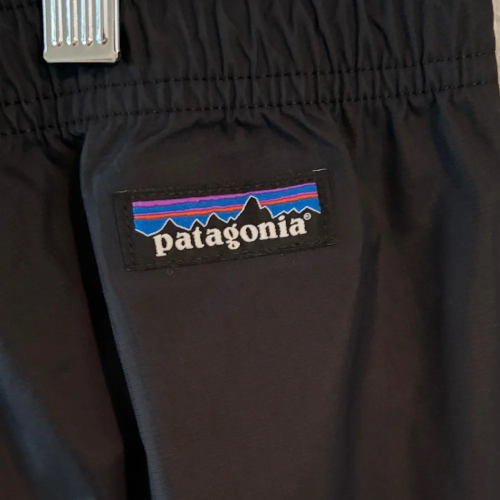 Patagonia H2No Men's Black Rain Pants size XL - Picture 5 of 5